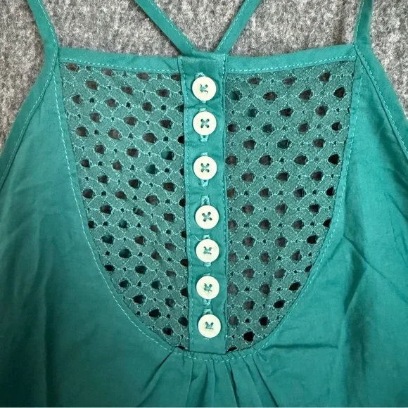 Free People New Women Green Backless Dress Sz S - Picture 7 of 10